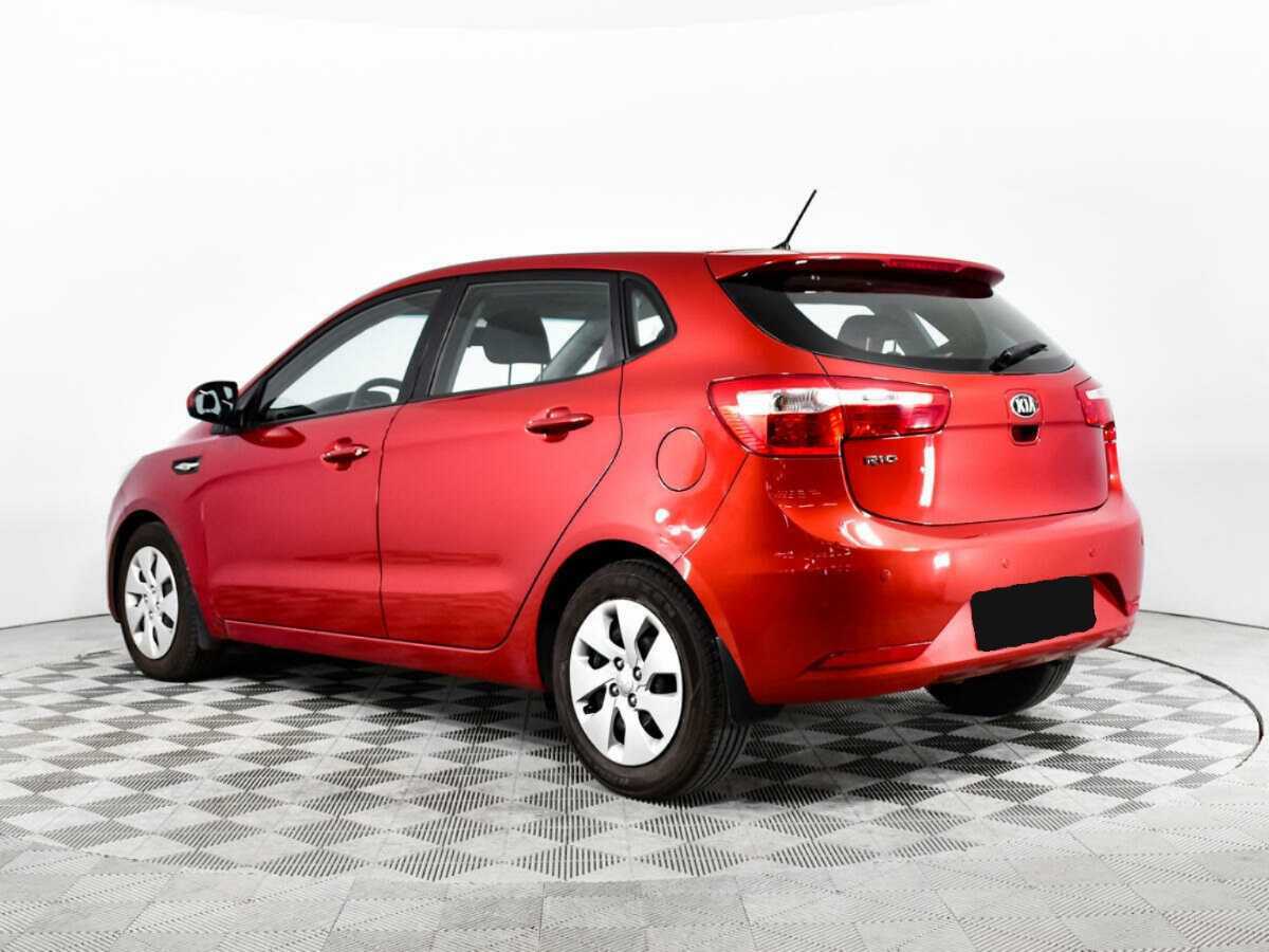 Kia Rio 4-speed, 2013 - Фото №6