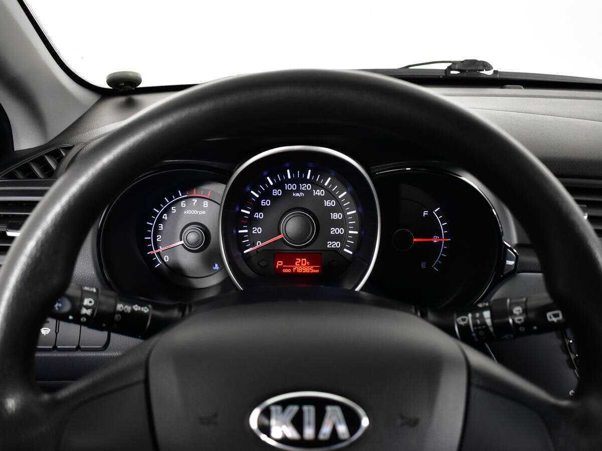 Kia Rio 4-speed, 2013 - Фото №10