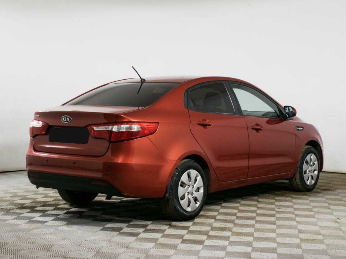 Kia Rio 4-speed, 2012 - Фото №4