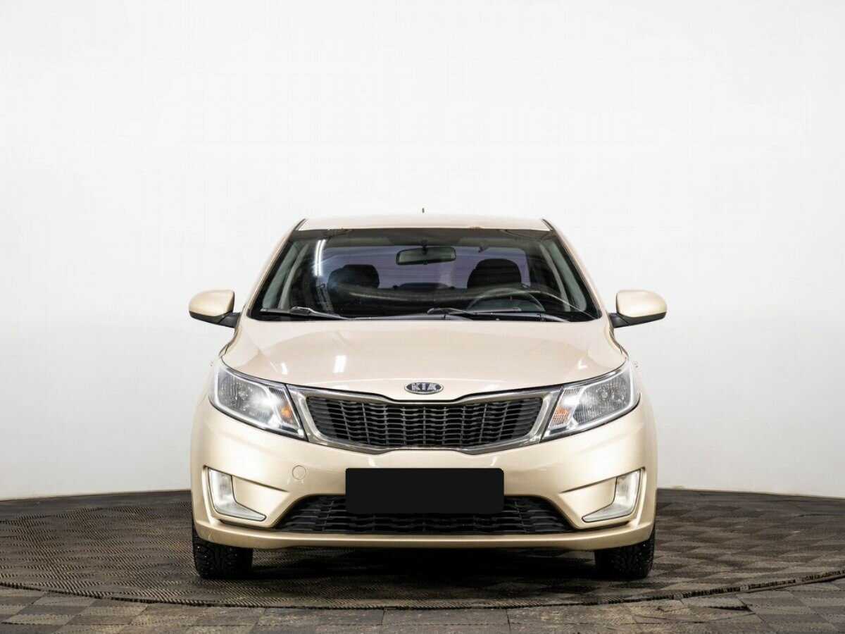 Kia Rio 4-speed, 2012 - Фото №1