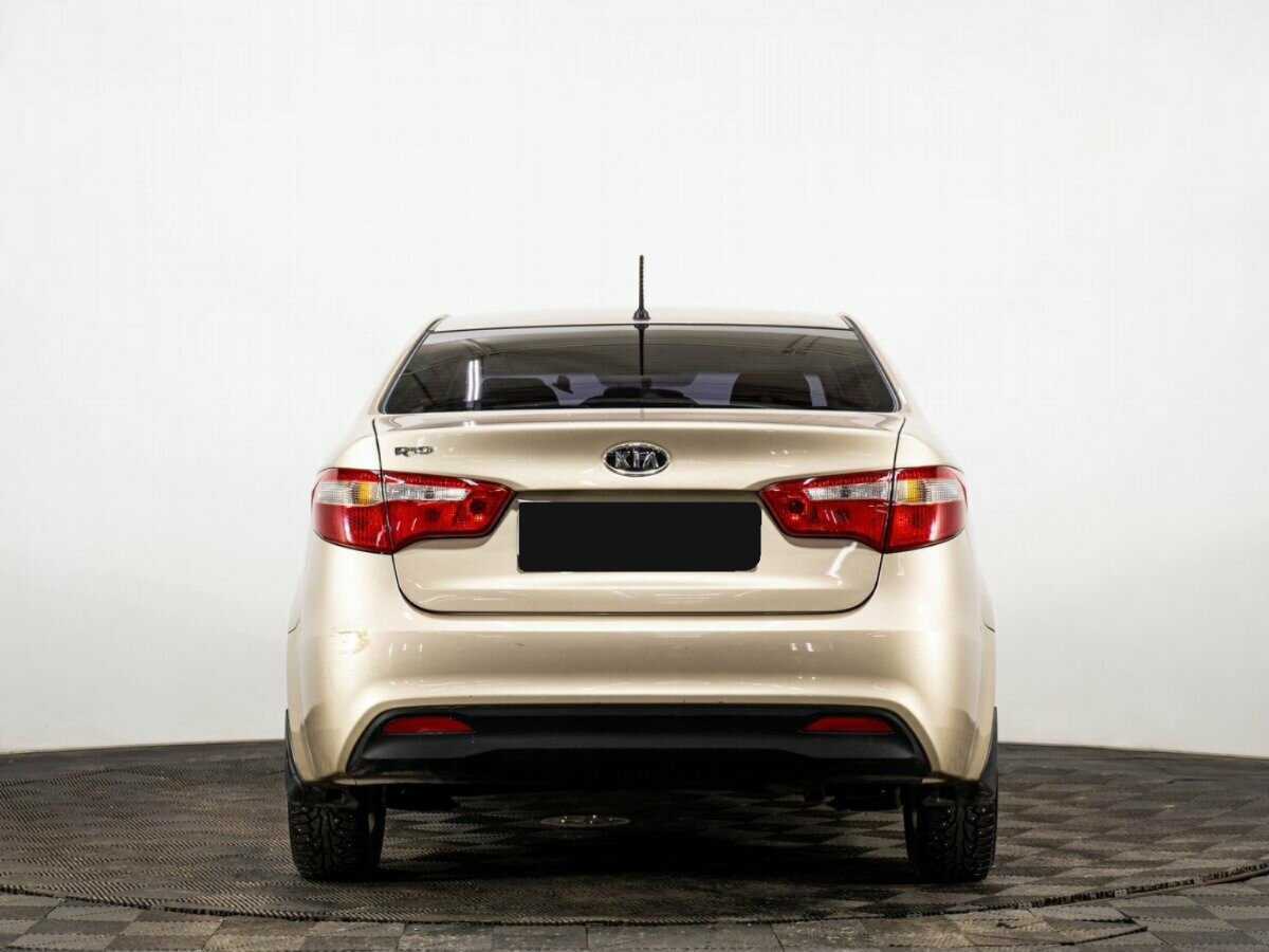 Kia Rio 4-speed, 2012 - Фото №4