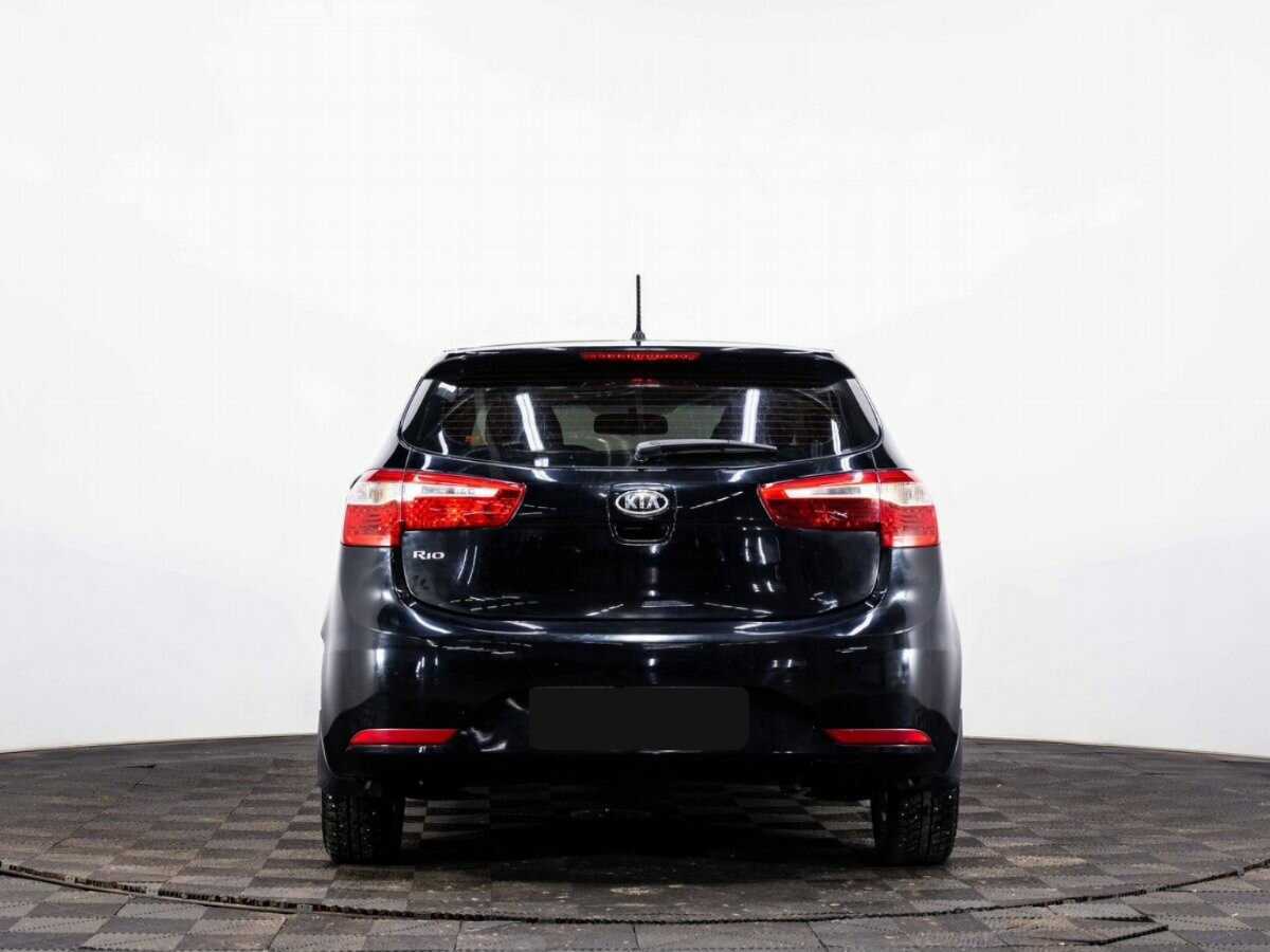 Kia Rio 5-speed, 2012 - Фото №4