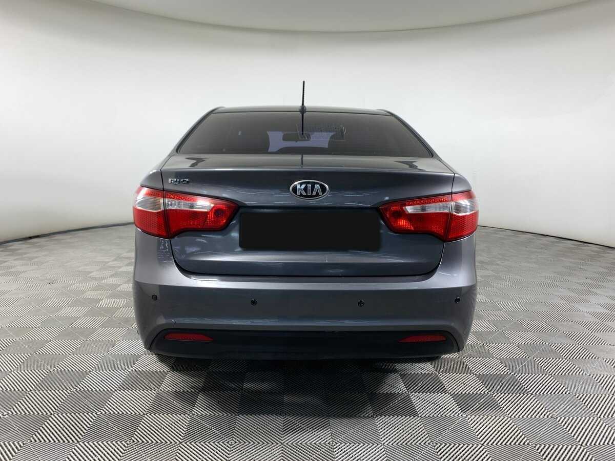Kia Rio 5-speed, 2014 - Фото №4