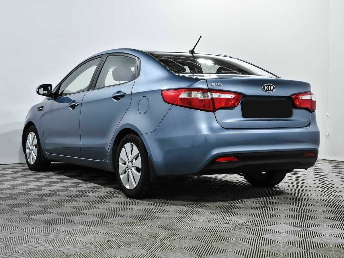 Kia Rio 5-speed, 2012 - Фото №4
