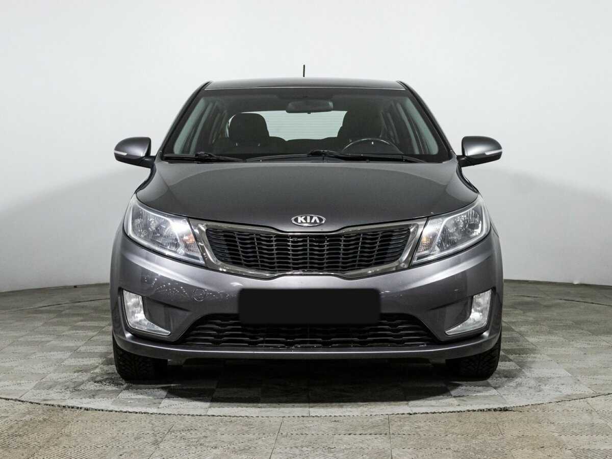 Kia Rio 5-speed, 2013 - Фото №1