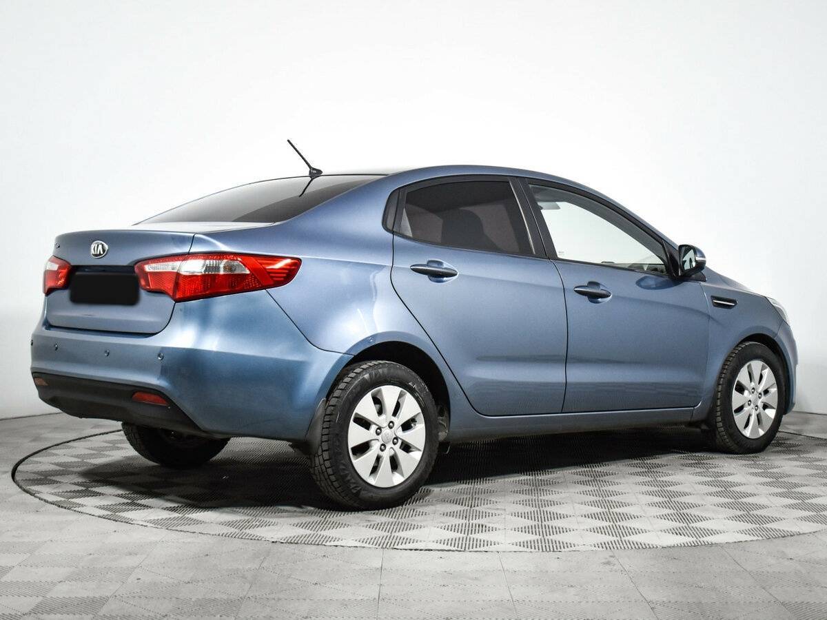 Kia Rio 4-speed, 2013 - Фото №4
