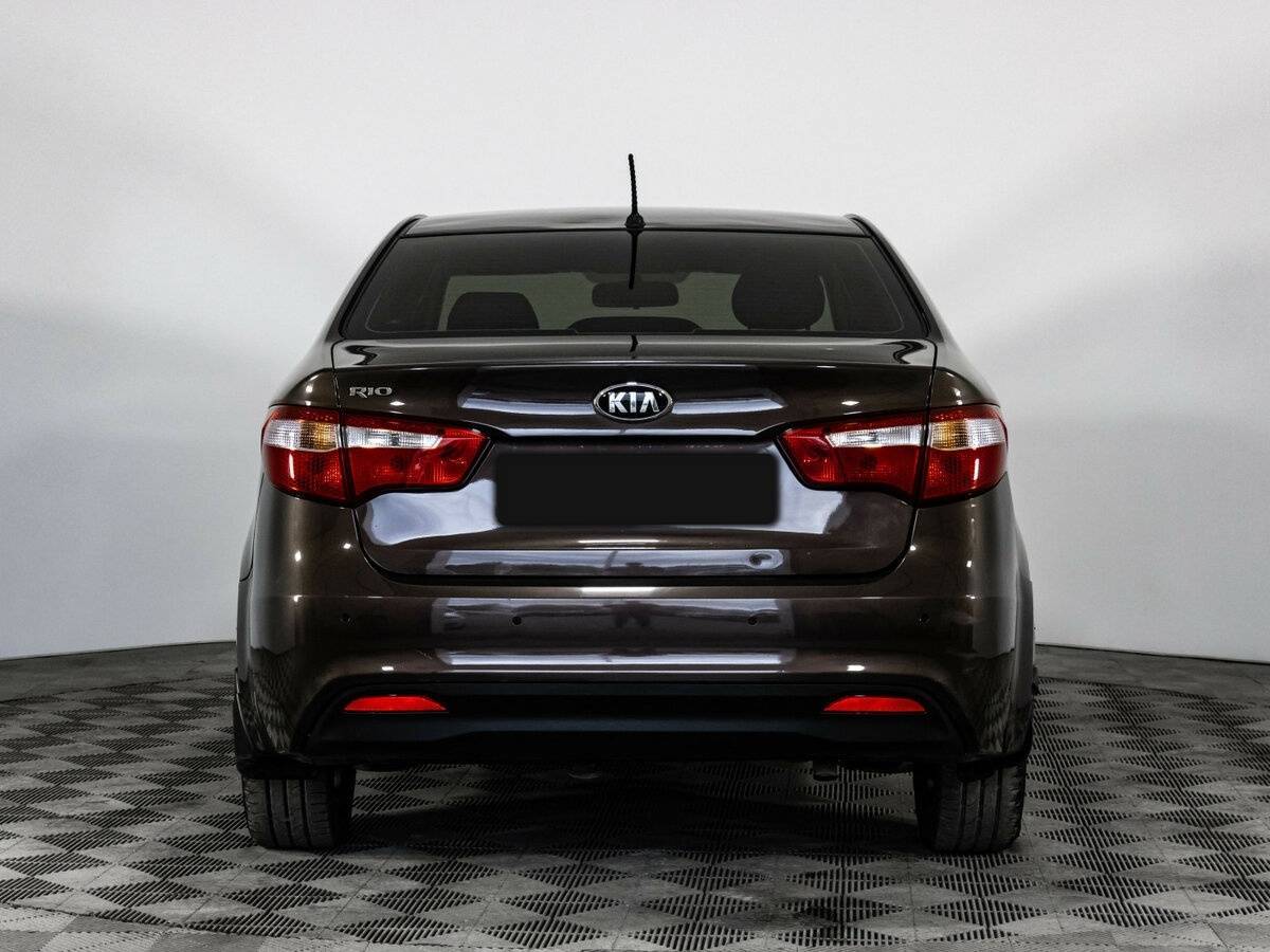 Kia Rio 6-speed, 2014 - Фото №4