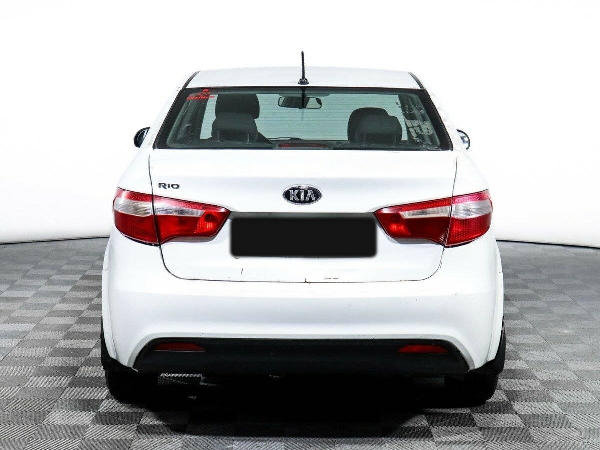 Kia Rio 4-speed, 2013 - Фото №4