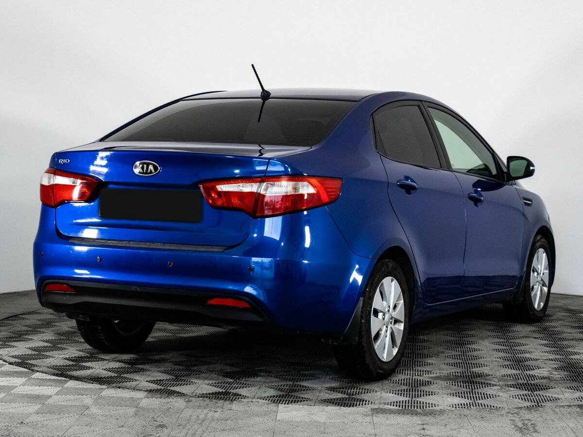 Kia Rio 5-speed, 2012 - Фото №3
