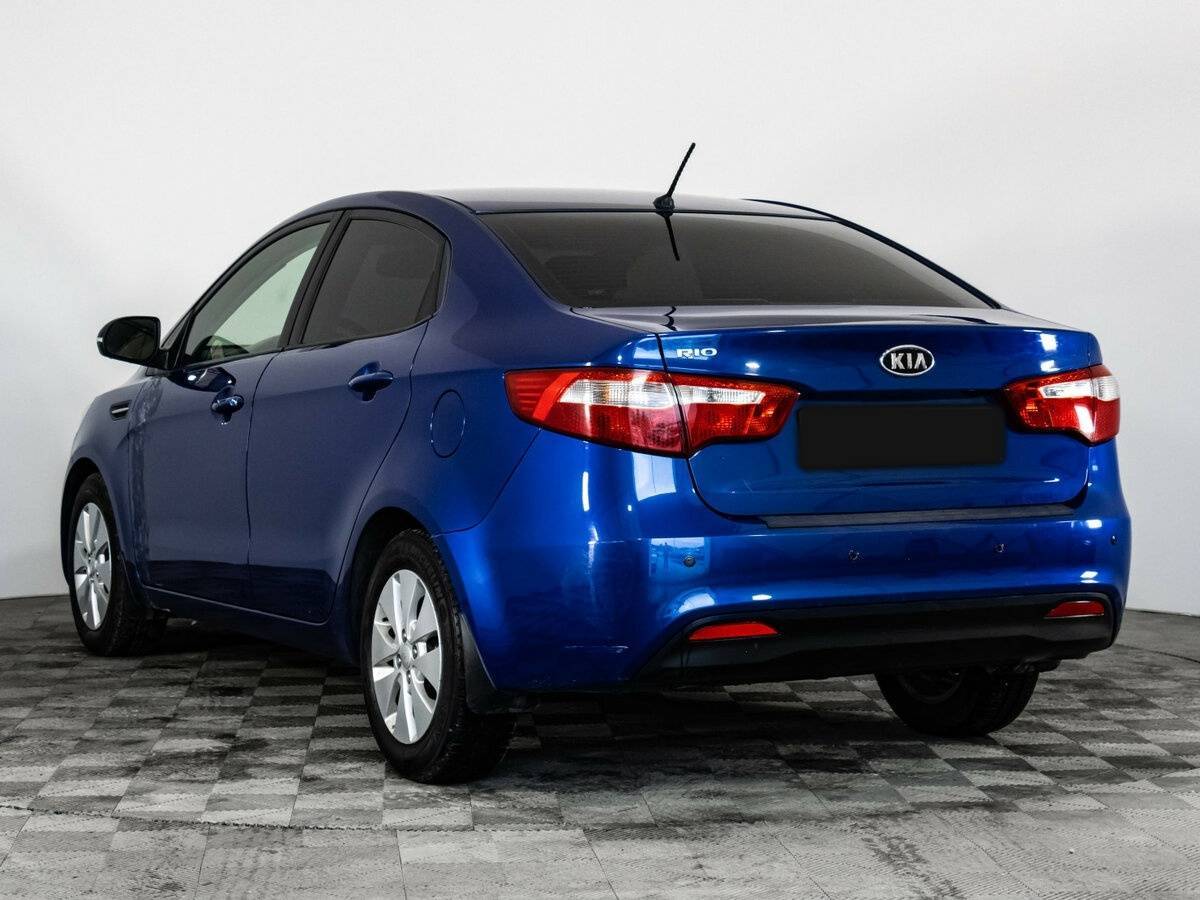 Kia Rio 5-speed, 2012 - Фото №5