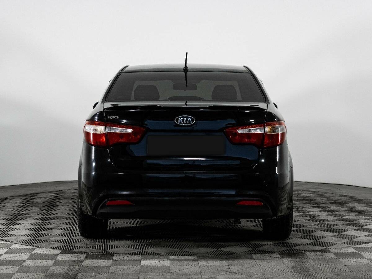 Kia Rio 5-speed, 2012 - Фото №4