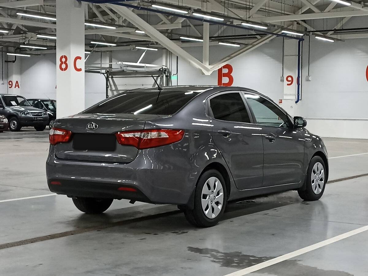 Kia Rio 5-speed, 2013 - Фото №4