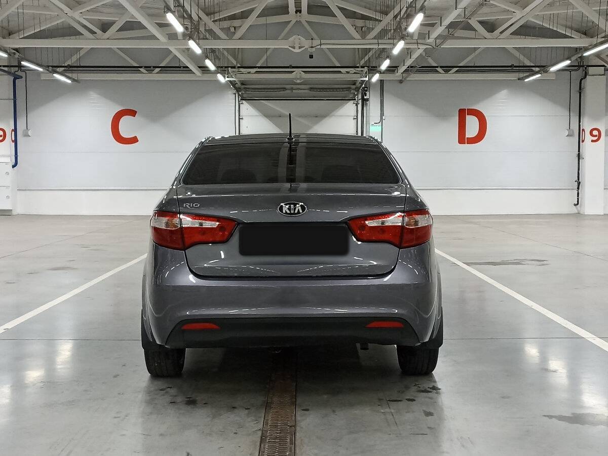 Kia Rio 5-speed, 2013 - Фото №5