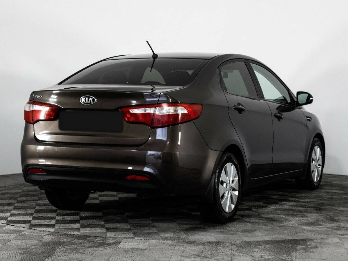 Kia Rio 6-speed, 2014 - Фото №4