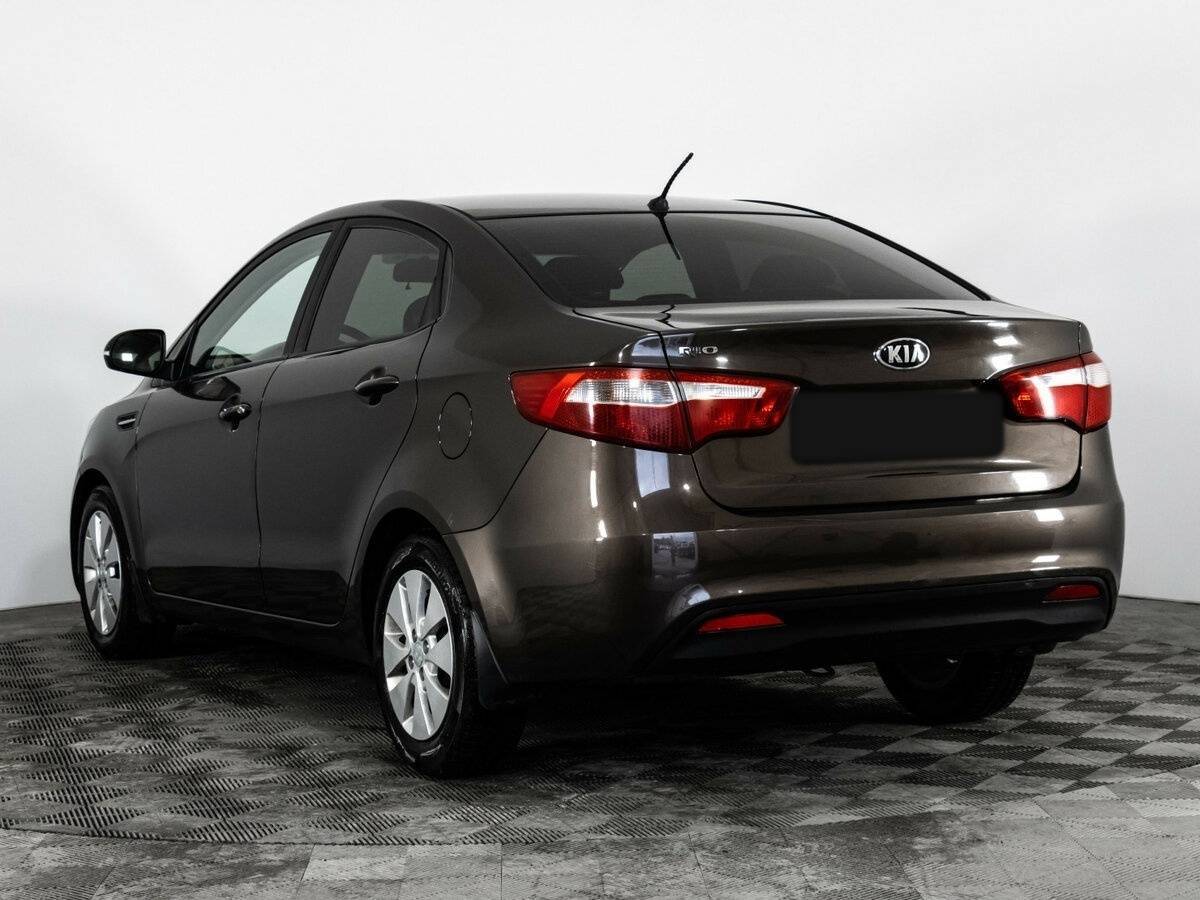 Kia Rio 6-speed, 2014 - Фото №6