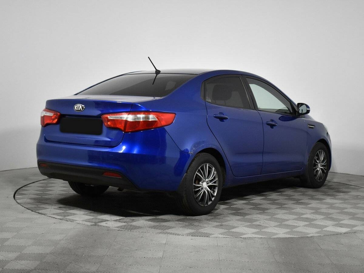 Kia Rio 5-speed, 2013 - Фото №4