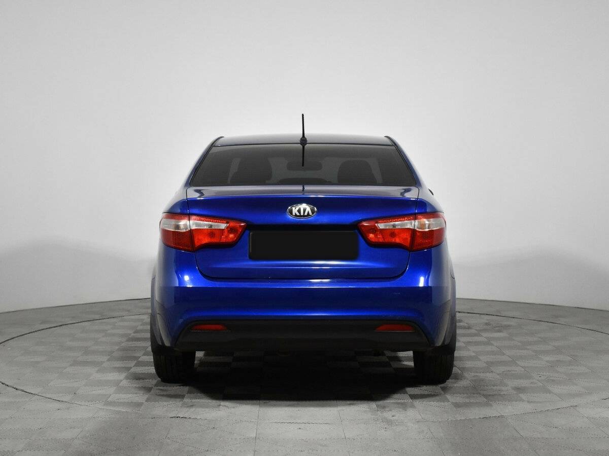 Kia Rio 5-speed, 2013 - Фото №5