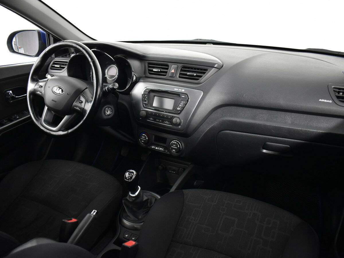 Kia Rio 5-speed, 2013 - Фото №9