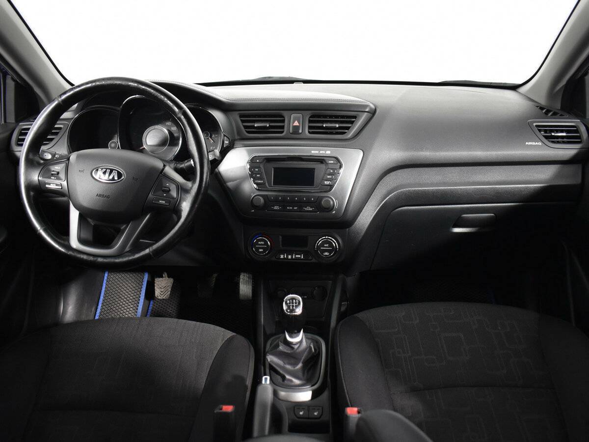 Kia Rio 5-speed, 2013 - Фото №10