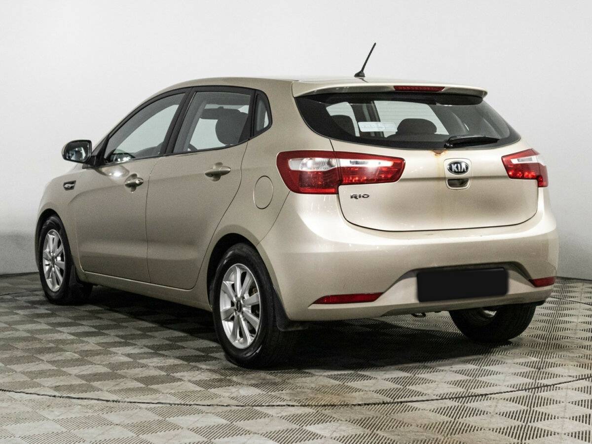 Kia Rio 6-speed, 2014 - Фото №6