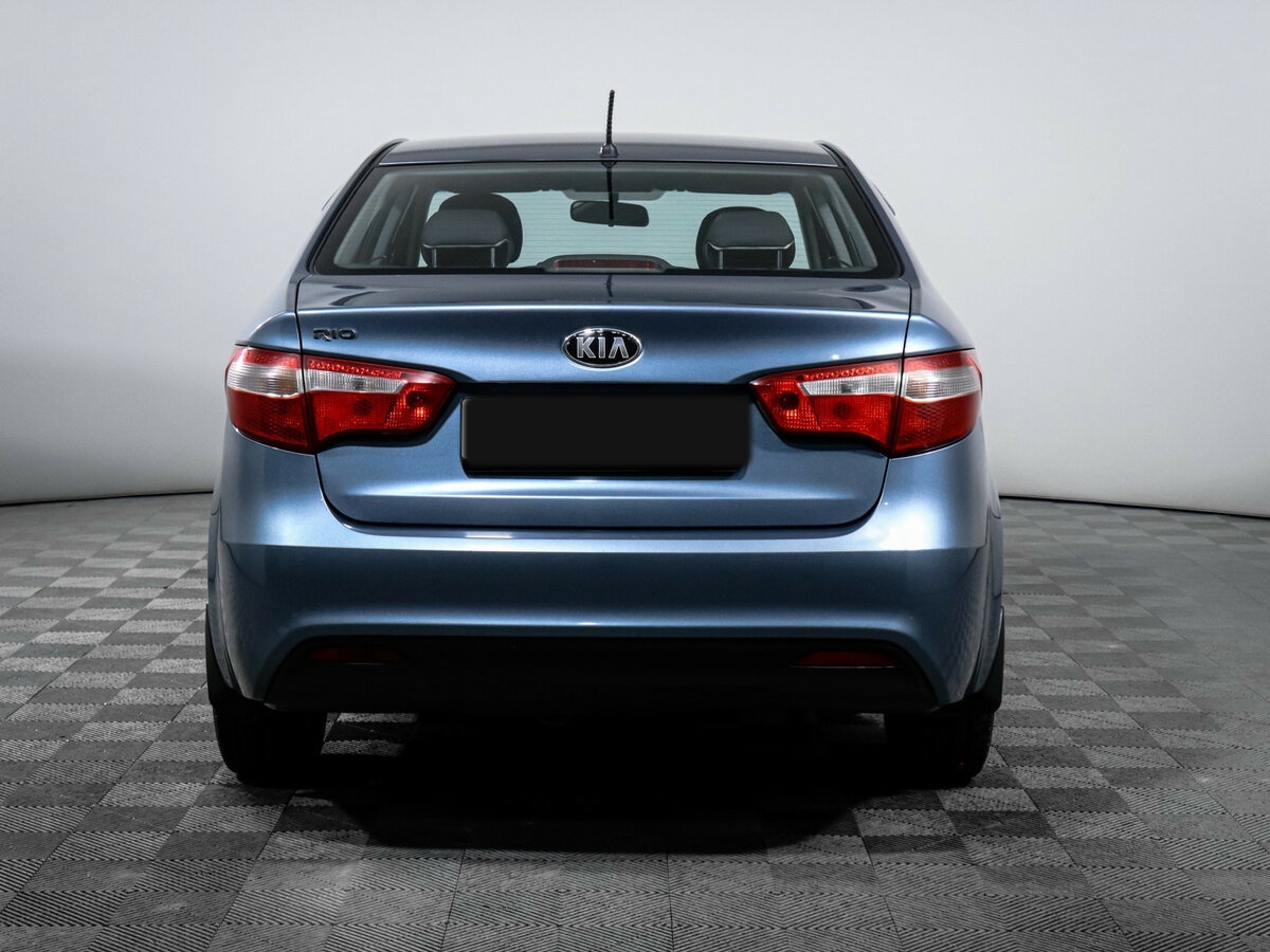 Kia Rio 5-speed III, 2013 - Фото №4