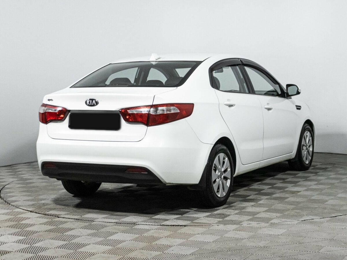 Kia Rio 5-speed III, 2013 - Фото №4