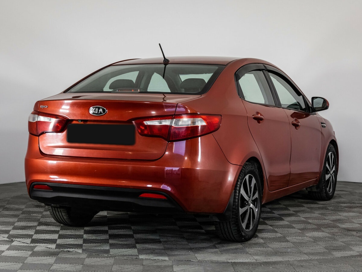 Kia Rio 5-speed III, 2012 - Фото №3