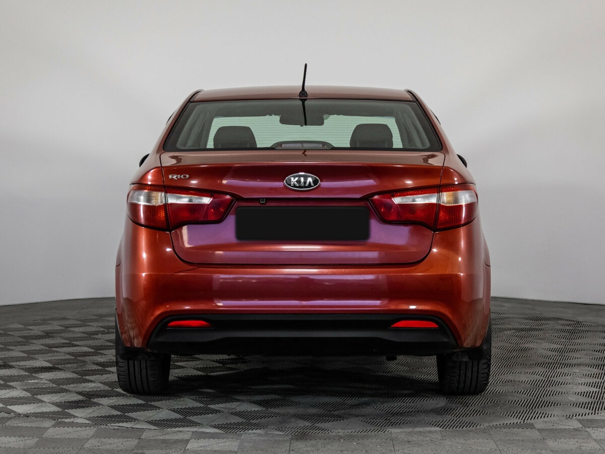 Kia Rio 5-speed III, 2012 - Фото №4