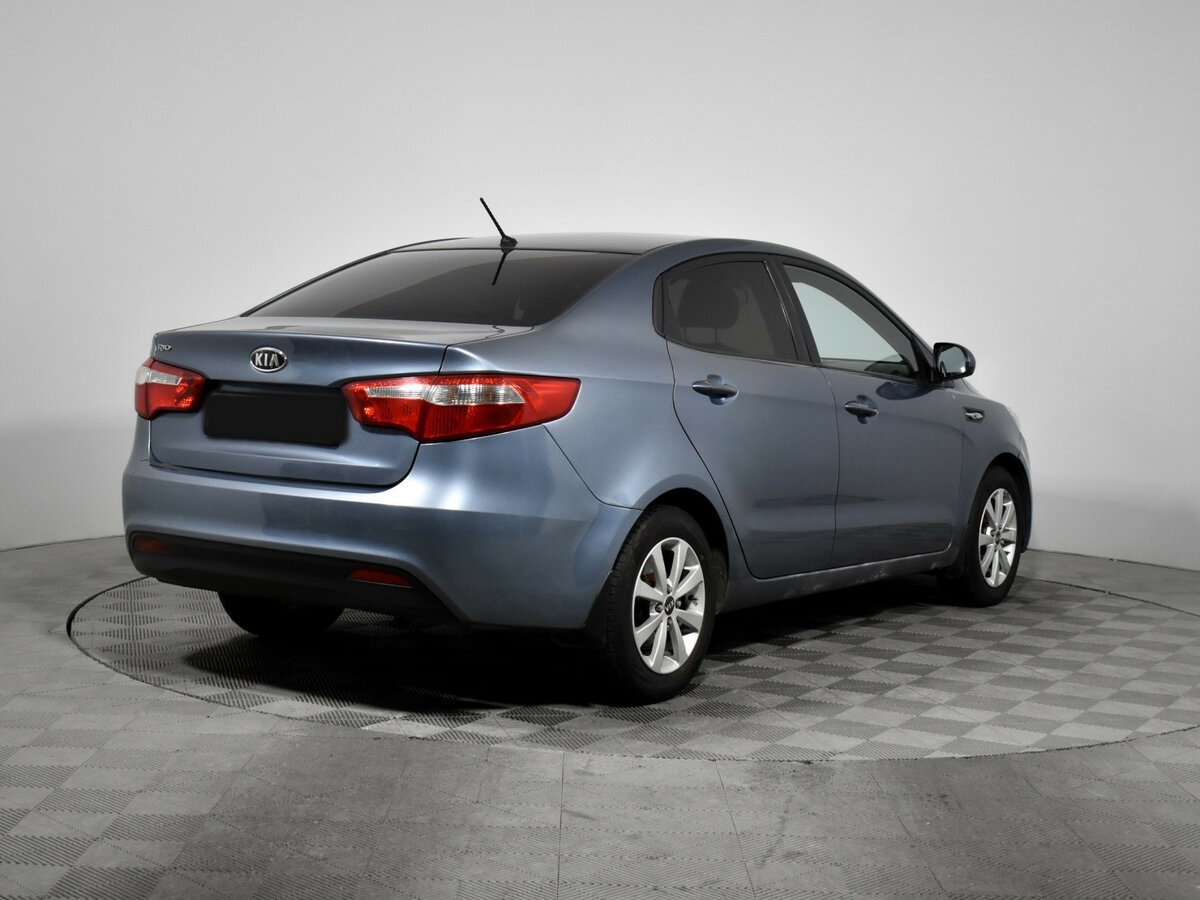 Kia Rio 5-speed III, 2012 - Фото №4