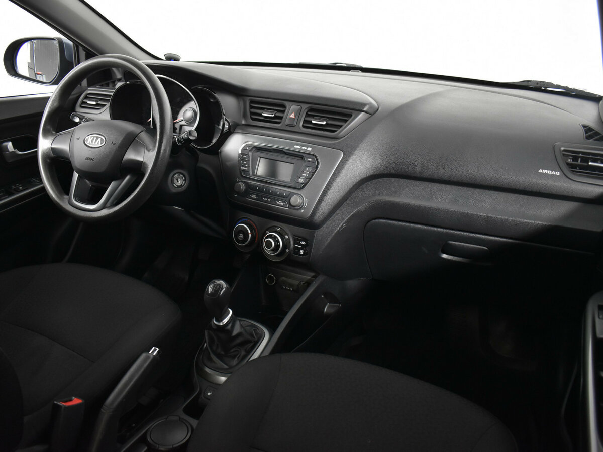 Kia Rio 5-speed III, 2012 - Фото №9